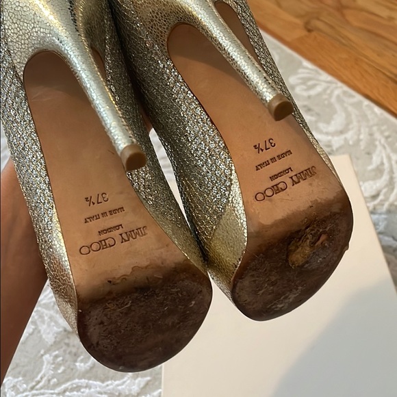 Jimmy Choo Peeptoe Pump - Picture 6 of 9